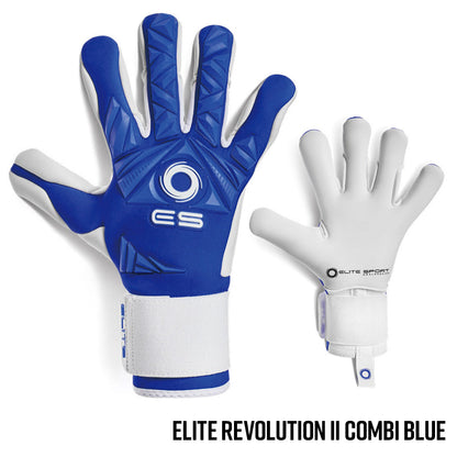 ELITE REVOLUTION II COMBI BLUE | GK GLOVES