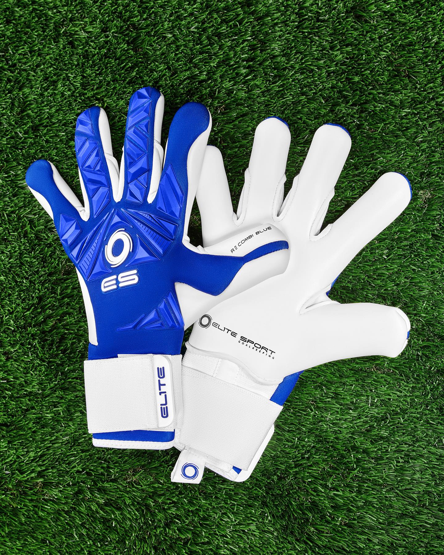 ELITE REVOLUTION II COMBI BLUE | GK GLOVES